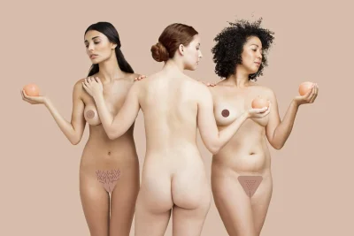 Необычные голые женщины