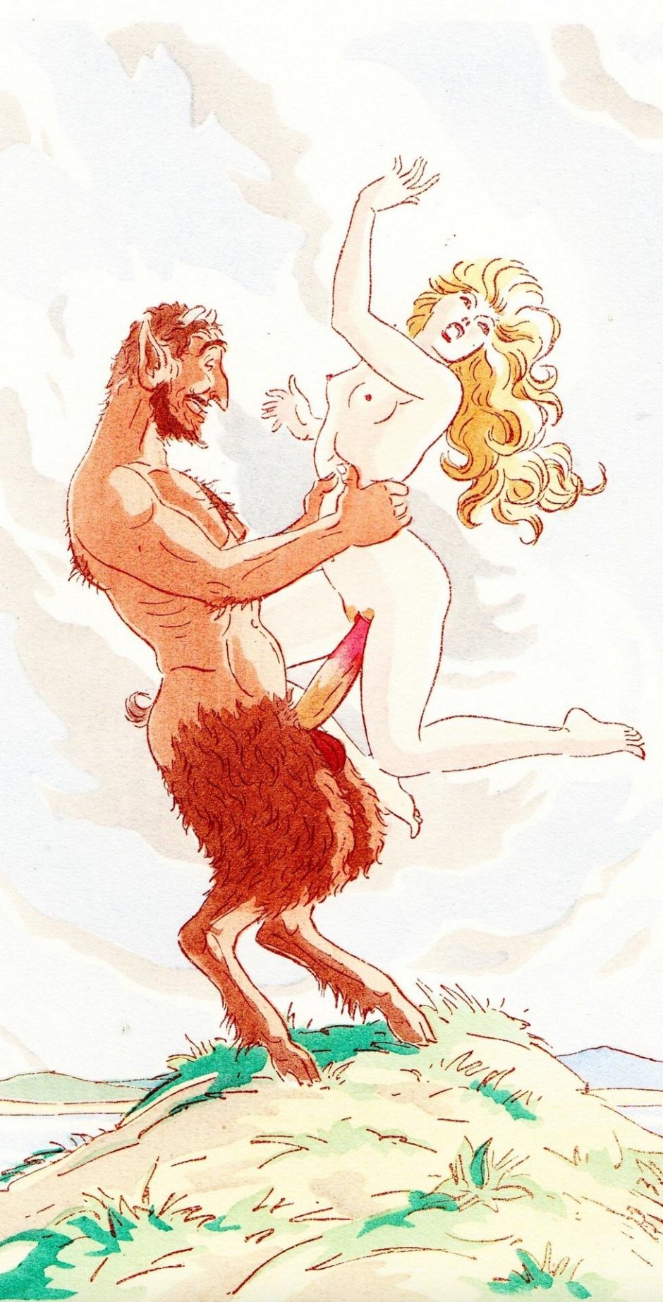 Сатиры мифология порно