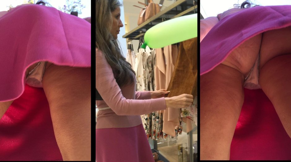 Подглядываем девушкам под юбки