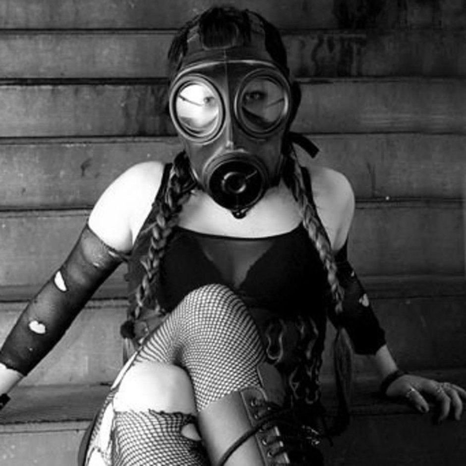 Gas mask girl
