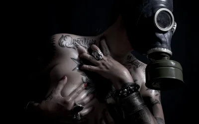 Тату противогаз