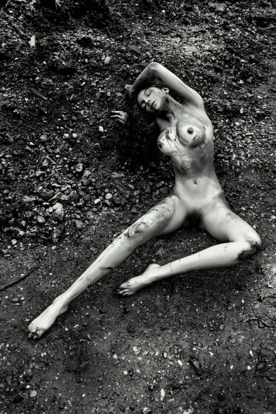 Необычные фотосессии в грязи