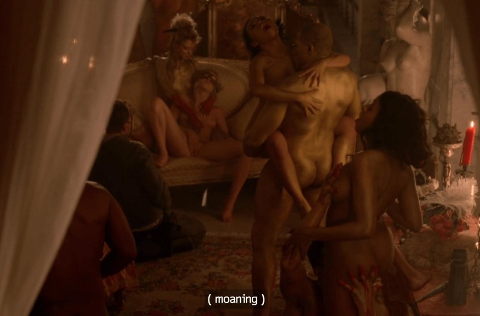 Спартак сериал сцены