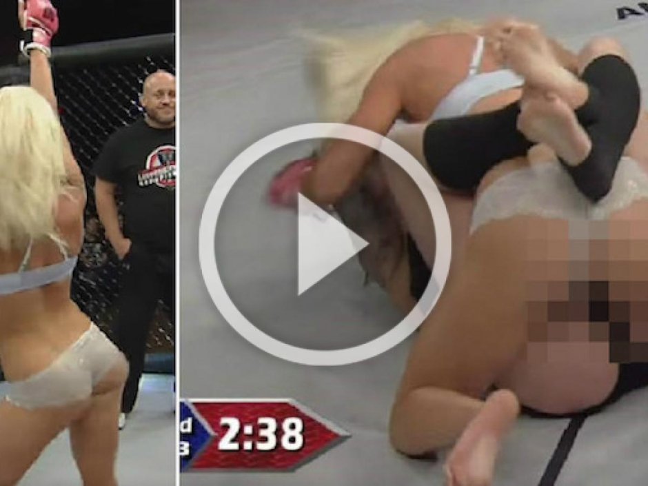 Драка голых девушек