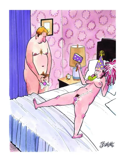 Женщина карикатура