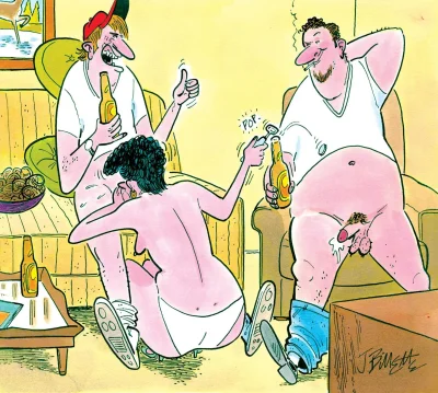 Порно карикатура