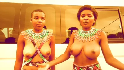 Зулусские девушки сиськи