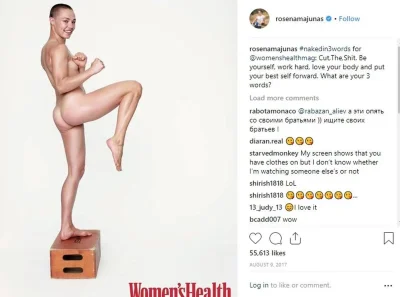 Роуз намаюнас голенькая