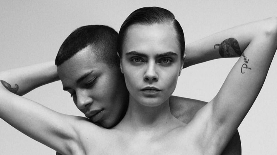 Кара делевинь реклама balmain