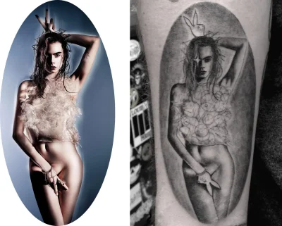 Кара делевинь порнофейк