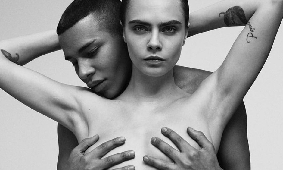 Кара делевинь реклама balmain