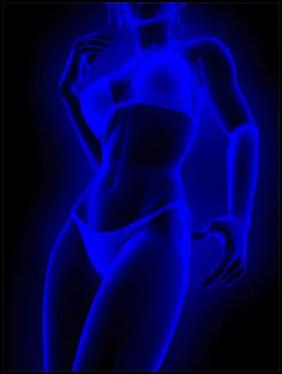 Неоновая девушка