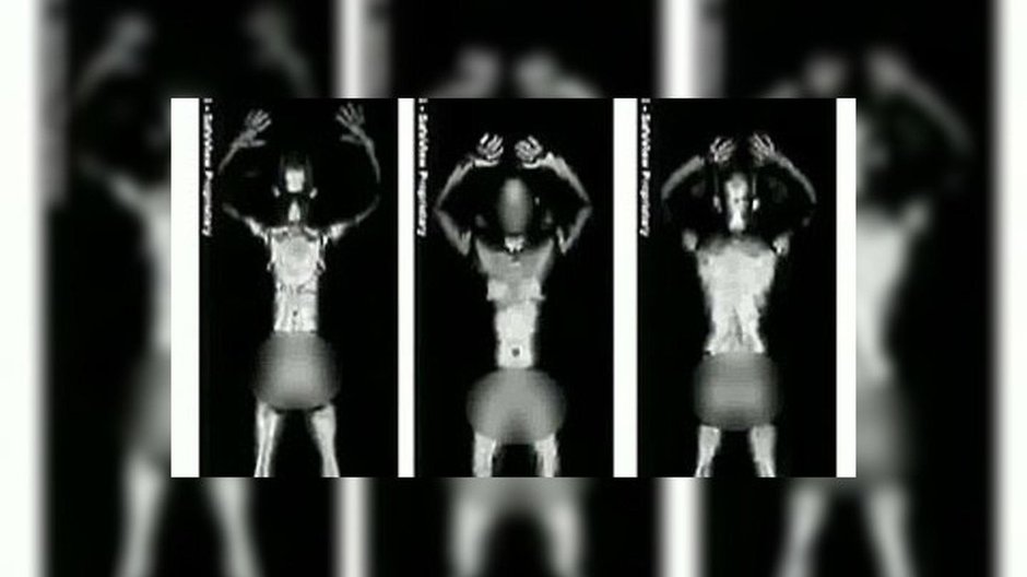 Сканер тела в аэропорту