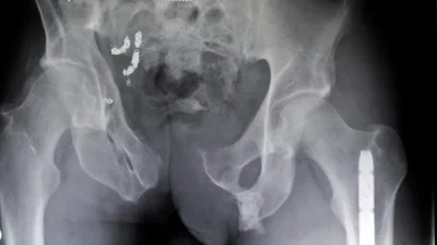 Перелом подвздошной кости рентген