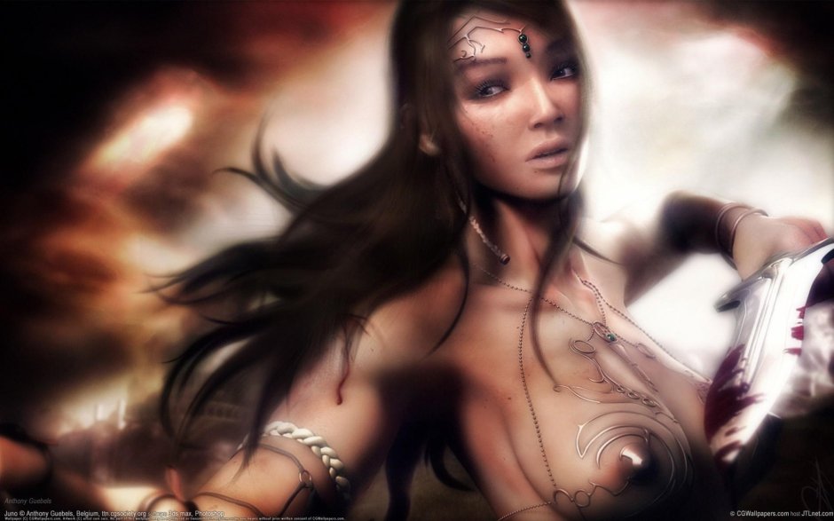 Заставки на рабочий стол фэнтези девушки