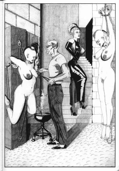 Бондаж рисунки