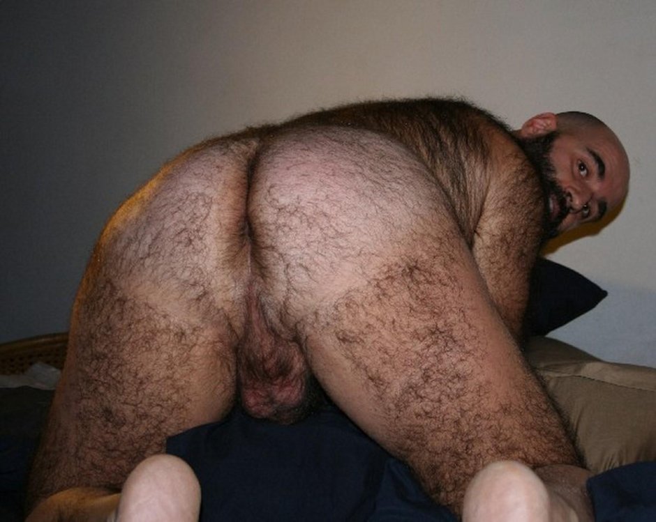 Волосатые задницы парней