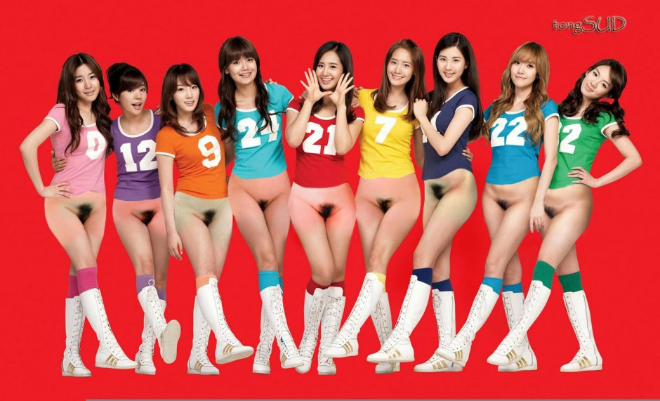 Корейская группа девушек