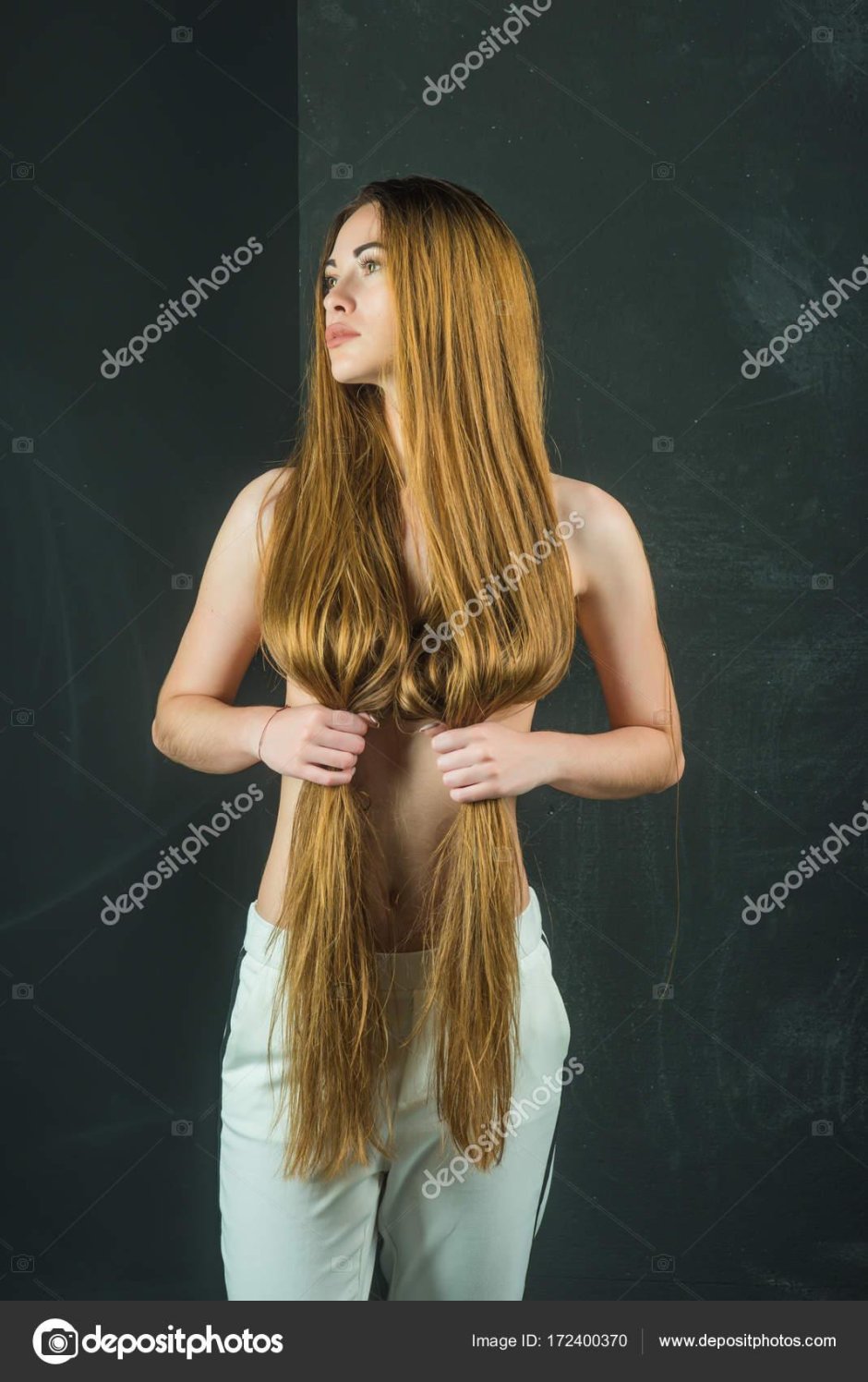 Длинные волосы у девушек