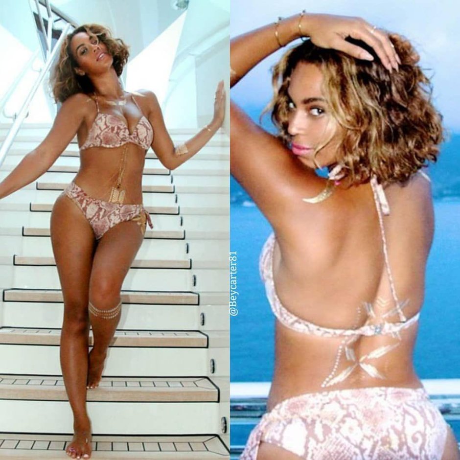 Бейонсе в купальнике без фотошопа 2022