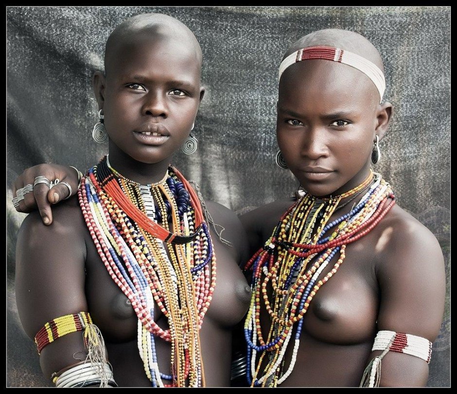 Эфиопские девочки голые