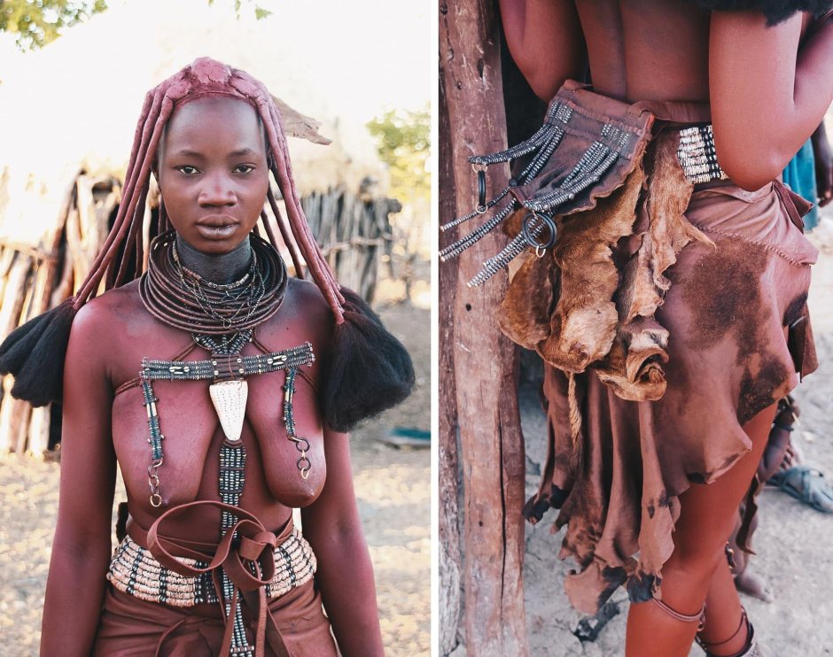 Племя химба в намибии