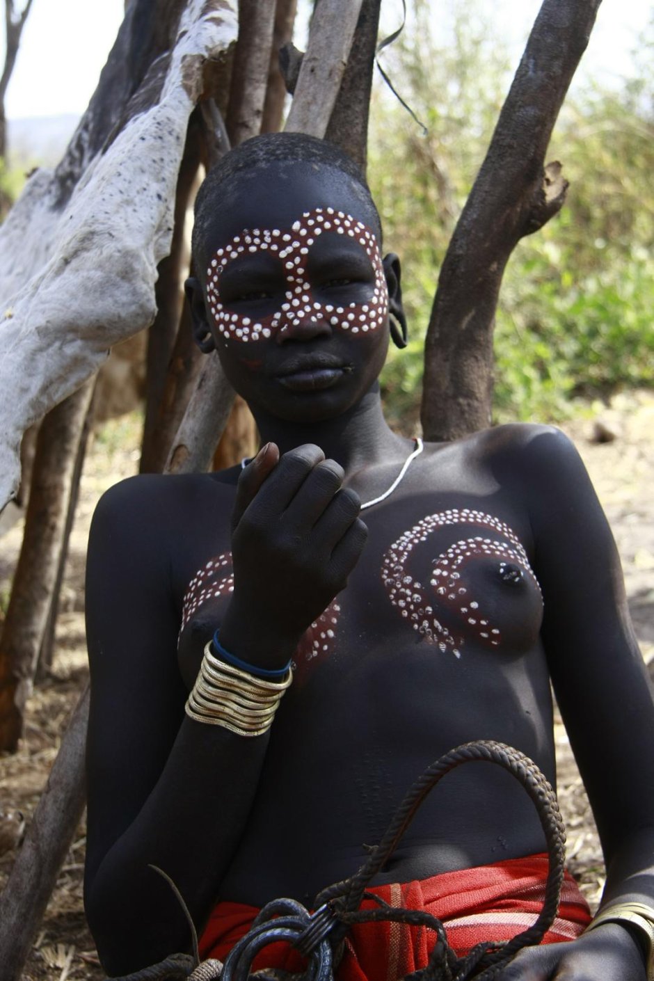 Племя каро эфиопия