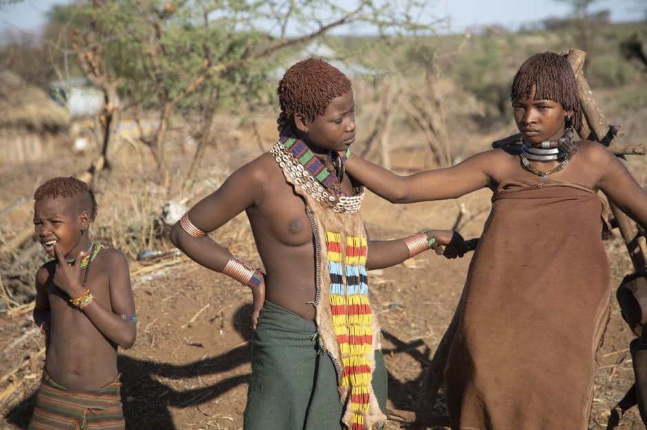 Племя хамер эфиопия женщины