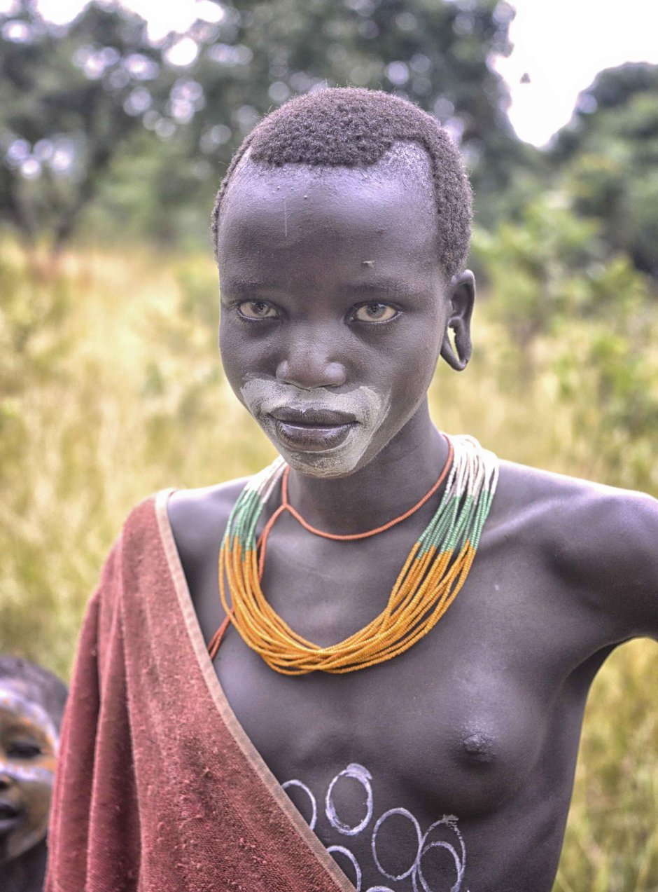 Дикие племена африки мурси