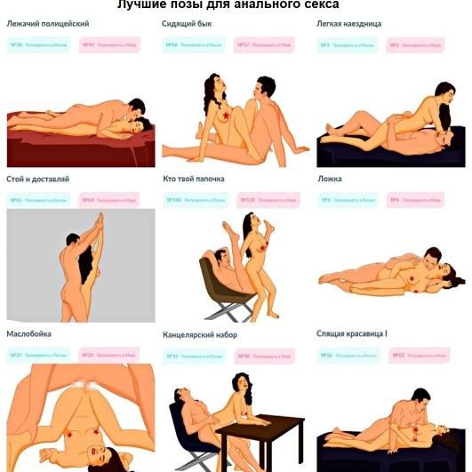 Самые удобные позы для секса