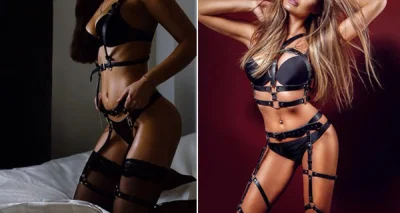 Девушки в портупее и белье