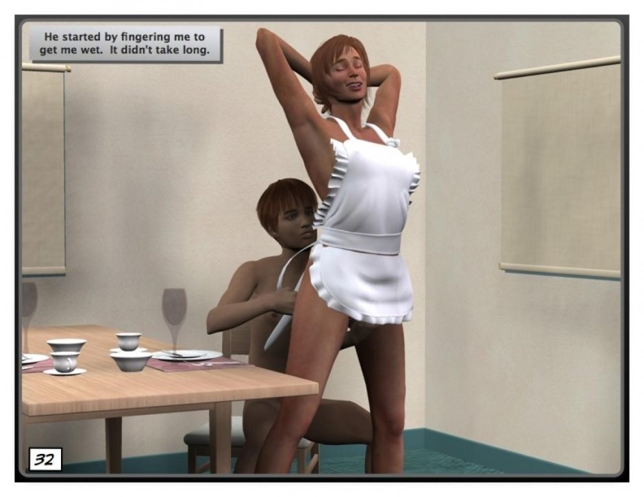 Порнокомикс 3д горничная