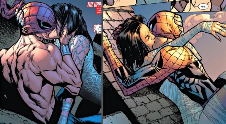 Синди мун человек паук