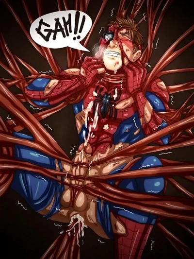 Человек паук бондаж бдсм