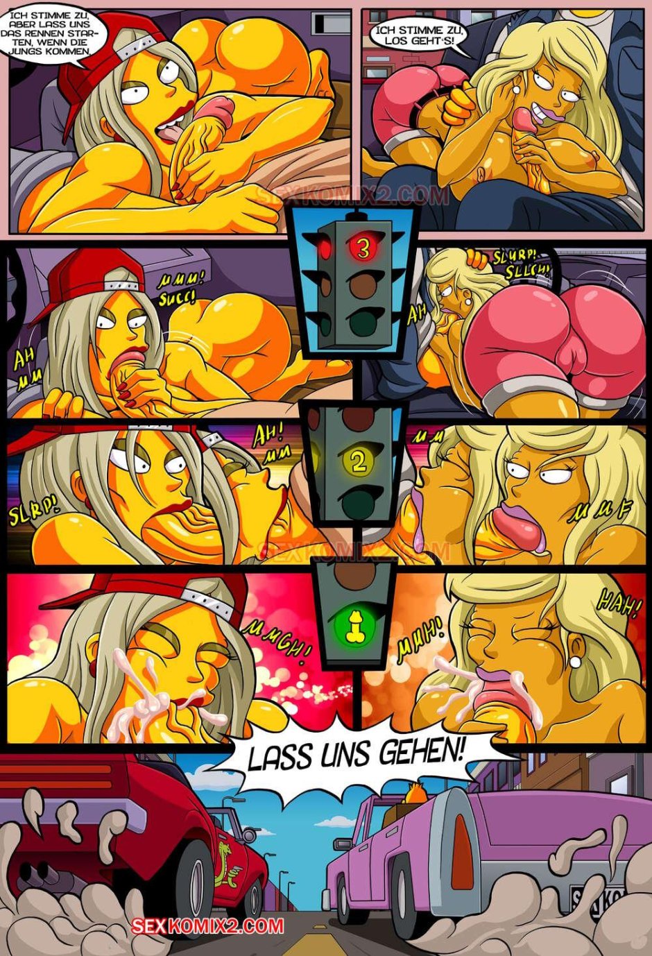 Голая мардж симпсон комикс