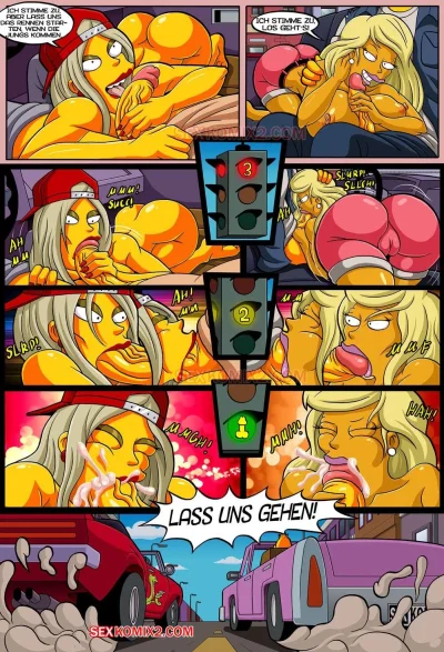 Голая мардж симпсон комикс