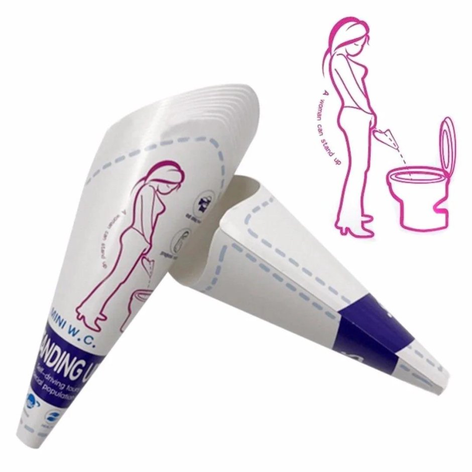 Женский писсуар дорожный