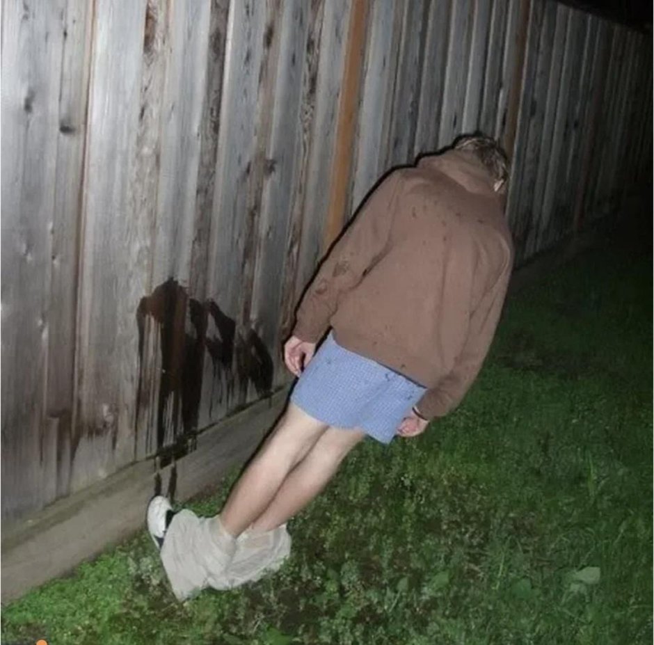 Пьяный забор