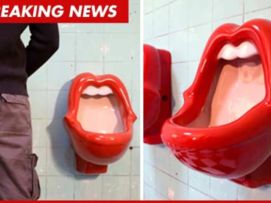 Писсуар губы