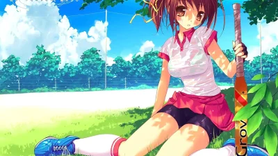 Спортивная девушка аниме