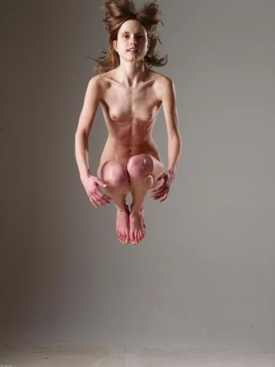 Самые худые голые женщины