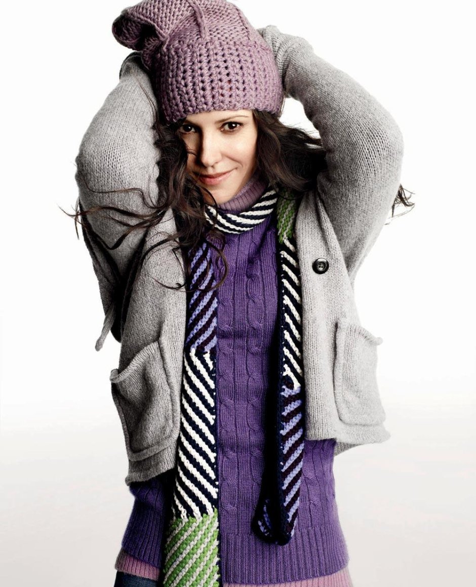 Вязаные шарфы