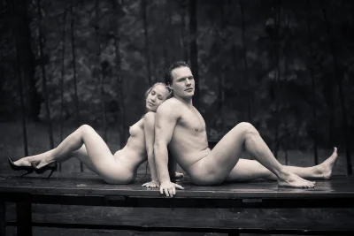 Голые пары фотосессия в студии