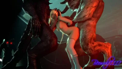 Монстр порно