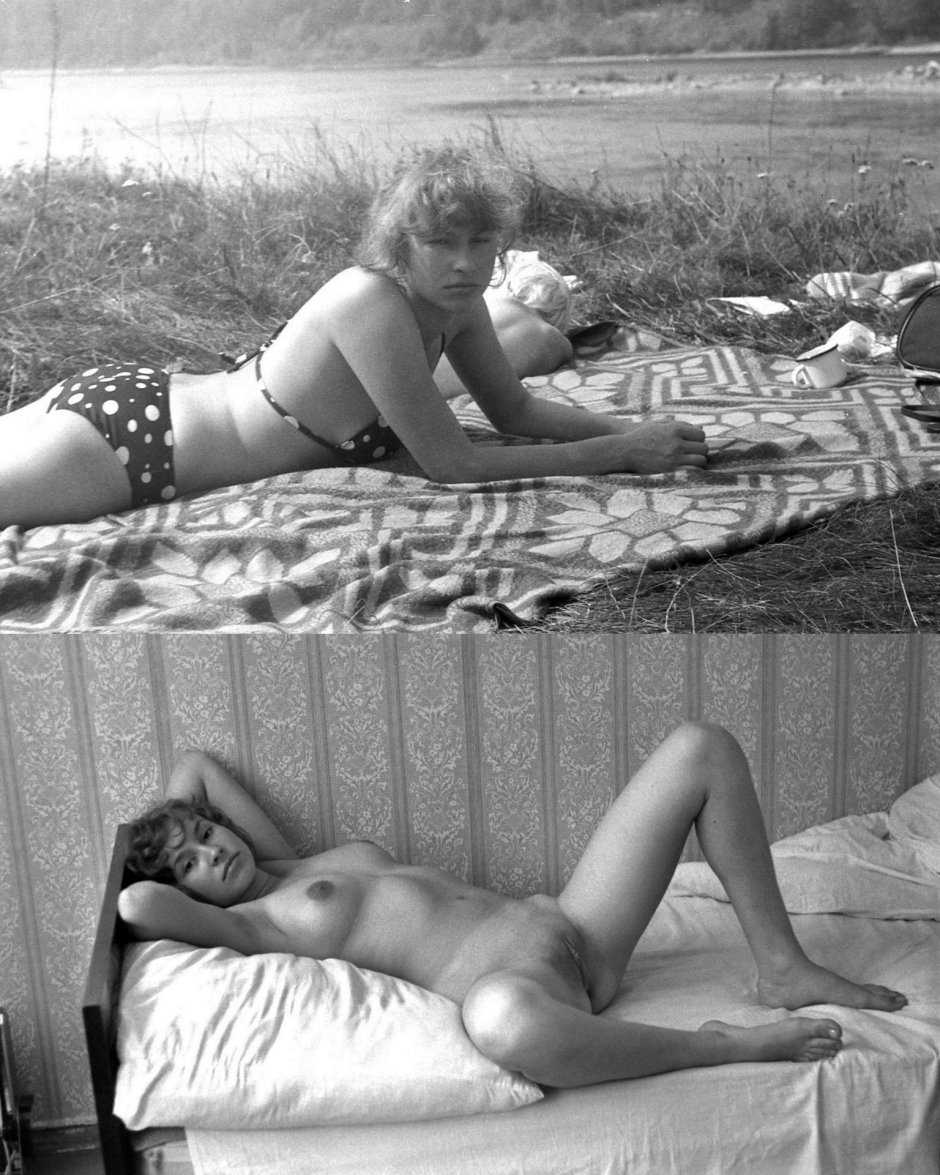 Советские женщины на пляже