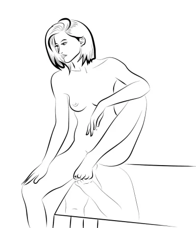 Эротические рисунки карандашом