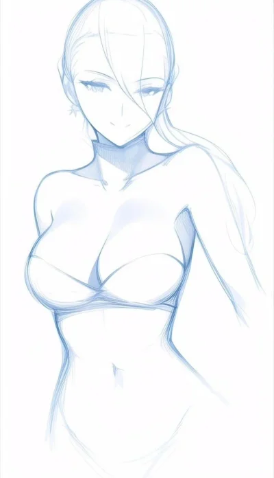 Эскиз аниме