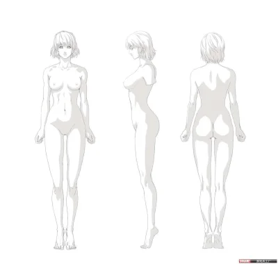 Аниме тело девушки
