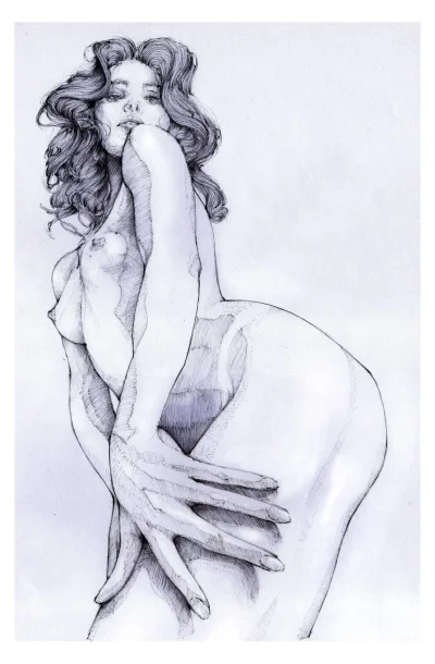Эротические карандашные рисунки