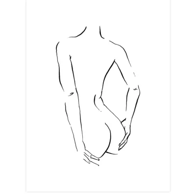 Рисунки голые женщины